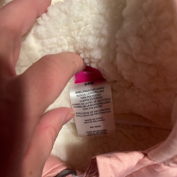 Minnie Mouse Pink Kids Jacket - Picture 6 of 6